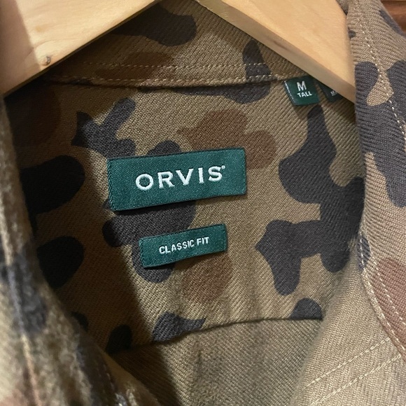 Orvis “The Perfect Flannel Shirt” camo, medium tall - Picture 10 of 10